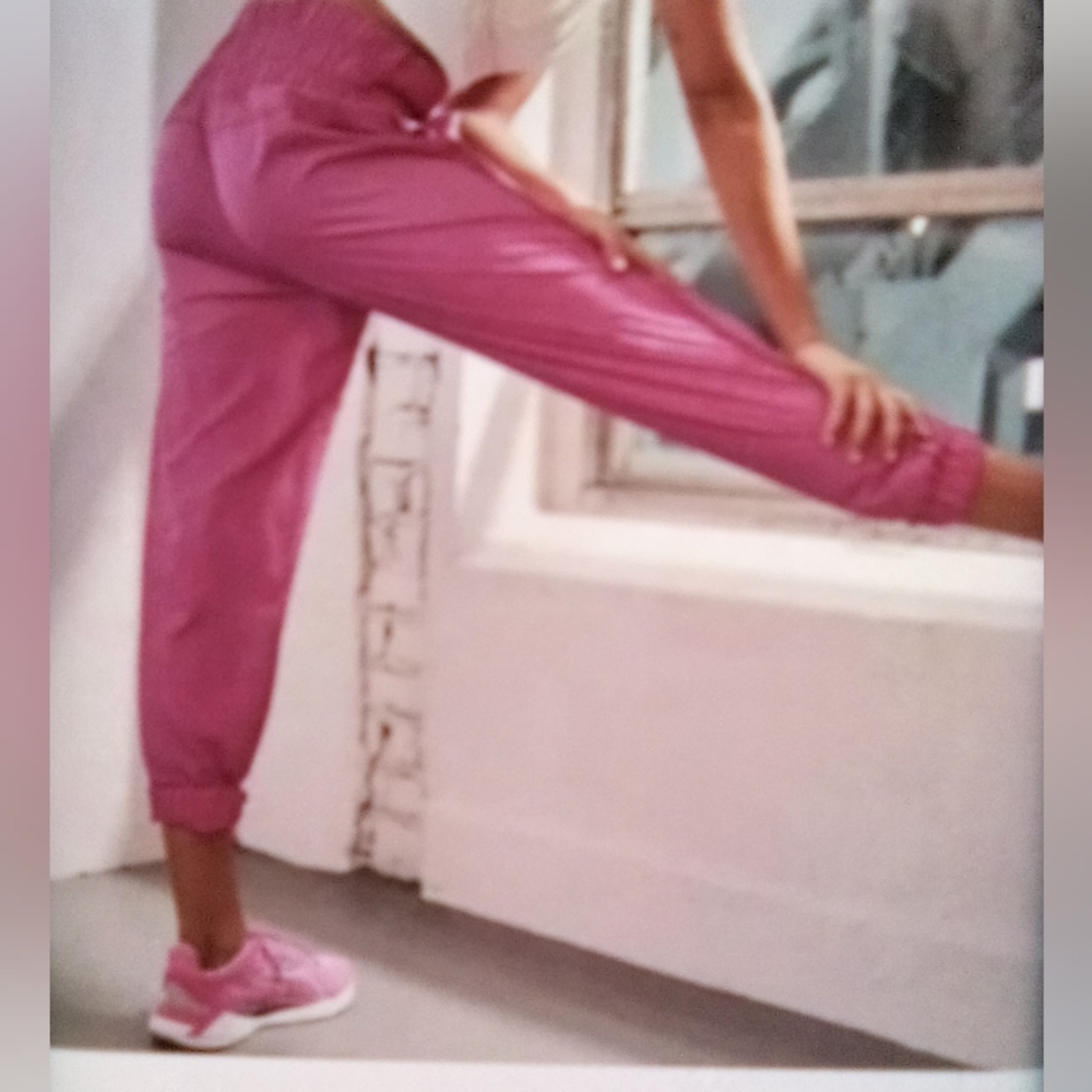 FP Movement The Way Home Pink Joggers, Pull On Pants, Small - Picture 2 of 12